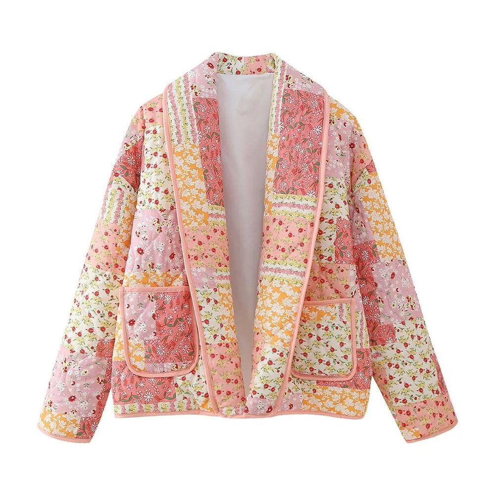LADIES QUILTED SPRING/SUMMER/FALL  JACKET NWT - Picture 4 of 14